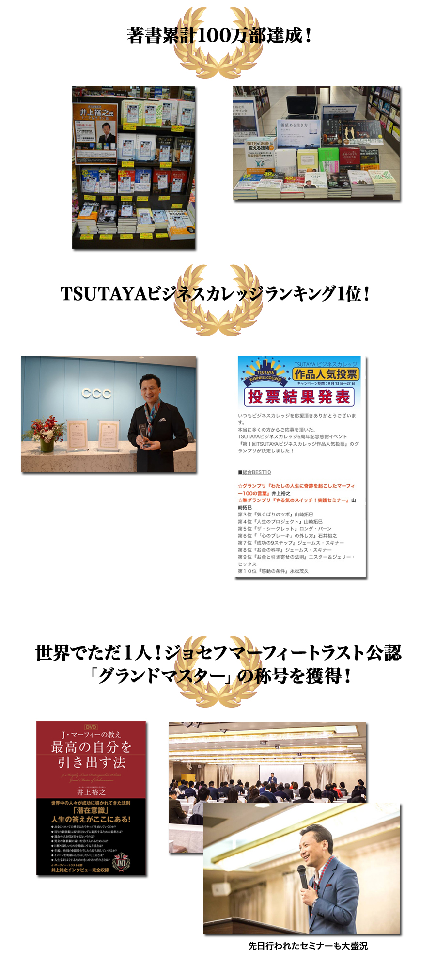 井上裕之があなたを「直接」成功に導く井上裕之「メンタープログラム」